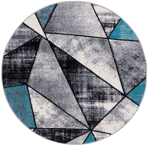 Pergamon Designteppich Designer Teppich Brilliant Magic Rund, Rund, Höhe: 6 mm