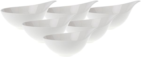 Villeroy & Boch Flow Dessertschale 16 x 13 cm 6er Set