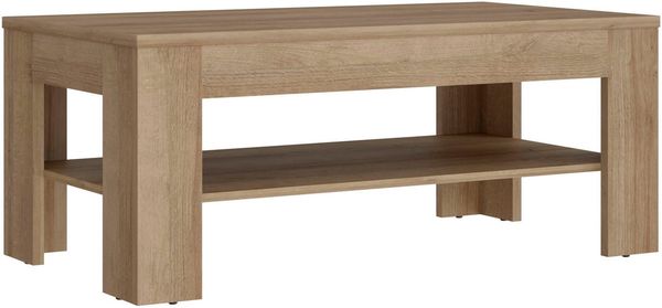 FORTE Couchtisch Attention, Couchtisch, Ablageboden, Holzoptik
