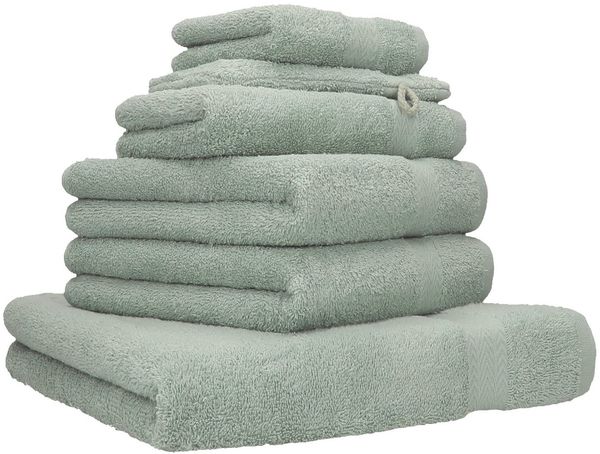 Betz Handtuch Set 6-TLG. Handtücher-Set Premium, 100% Baumwolle (6-St), 1 Liegetuch 2 Handtücher 1 Gästetuch 1 Waschhandschuh 1 Seiftuch