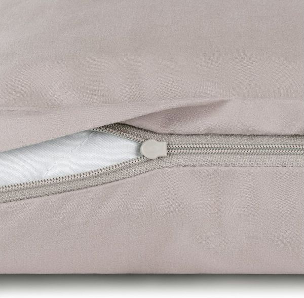 Blumtal Kissenbezüge aus gebürstetem Mikrofaser-Gewebe - Oeko-TEX zert. Kissenbezüge, (2 Stück), mit Reißverschluss oder Verschlusslasche Bild 2
