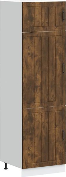 vidaXL Küchenschrank Lucca Räuchereiche Holzwerkstoff 853872