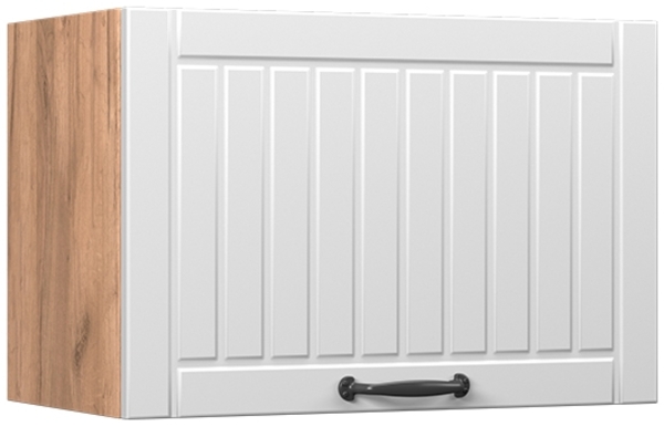 Hängeschrank Fame-Line Weiß Landhaus 60 cm Flach Vicco