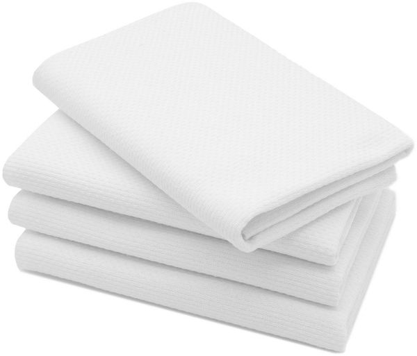 ZOLLNER Geschirrtuch, (Spar-Set, 4-tlg), 50 x 100 cm, 100% Baumwolle, vom Hotelwäschespezialisten