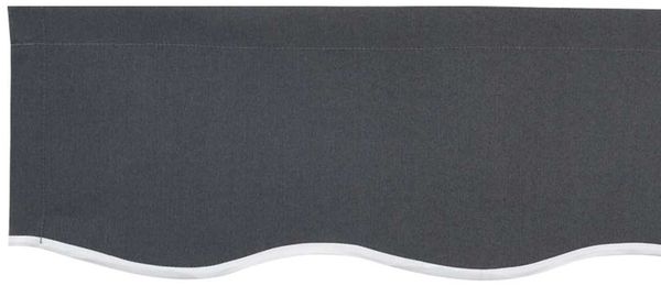 vidaXL Markisenersatzstoff Anthrazit 2,5 x 2 m Polyester 42000414 Bild 6