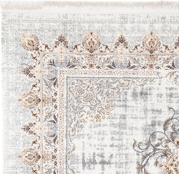 Orientalischer Webteppich - Saffron Sensations 400 x 100 cm - creme - läufer Bild 4