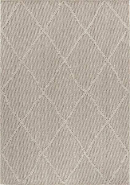 Outdoor Teppich Piero rechteckig - 120x170 cm - Beige