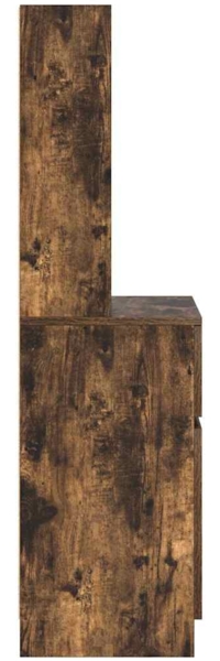 vidaXL Nachttisch Räuchereiche 39x35x125 cm Holzwerkstoff 861314 Bild 6