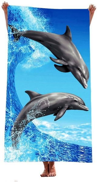 Diwzbyn Strandtuch 70x140 cm Strandlaken Strandhandtuch Mikrofaser Schnelltrocknend, (1-St), Leichtes, Sandfrei, Badetuch für Strand Schwimmen Sauna Camping