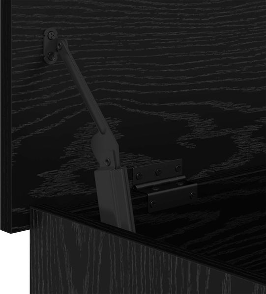 vidaXL Aufbewahrungstruhe mit Speicher Schwarze Eiche 100 x 40 x 50 cm 8011268 Bild 6