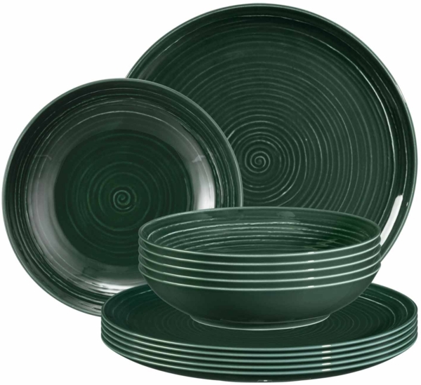 Seltmann Weiden Terra Tafelservice 12-teilig moosgrün - DS