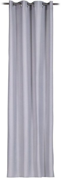 Gözze 'LINUS' Ösenvorhang, 100% Polyester grau, 140x245 cm