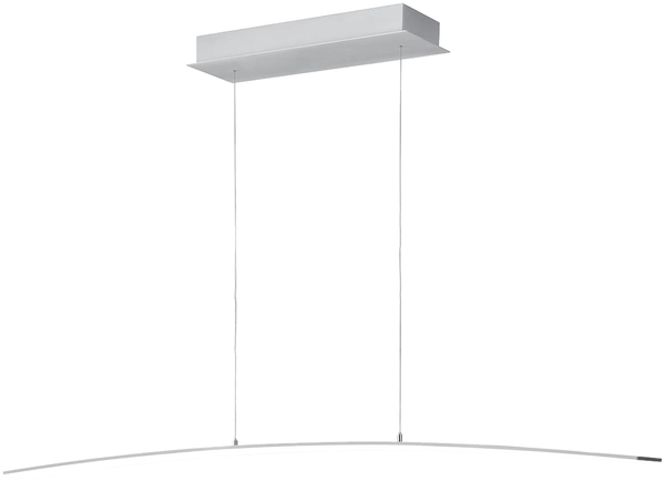 SIRA Pendelleuchte, Aluminium eloxiert, Fernbedienung, 42W LED, 4200L, 2700-600K, CRI>80
