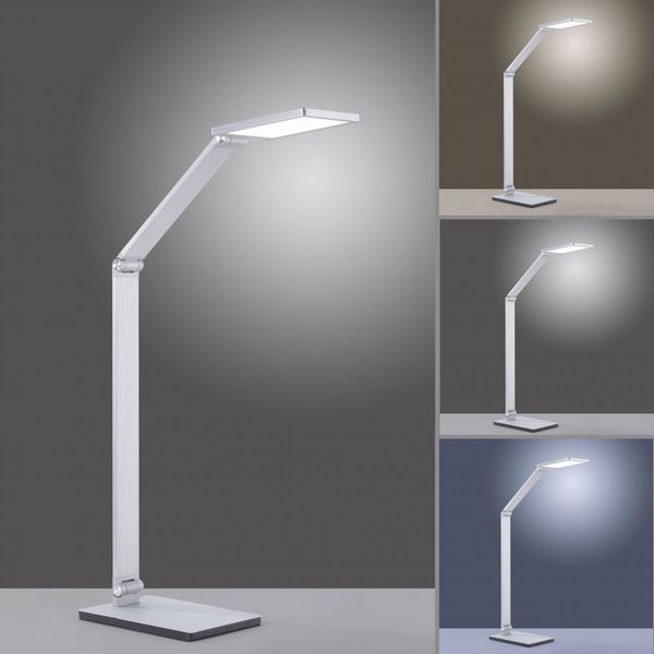 Paul Neuhaus 4875-95 Q-HANNES Tischleuchte aluminium