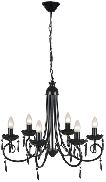 Pendelleuchte Lampe Leuchte 6 Lampenfassung 240689