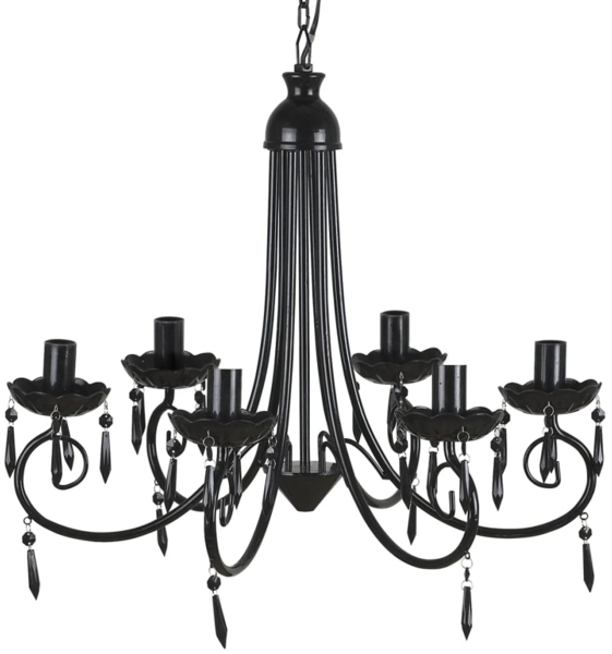 Pendelleuchte Lampe Leuchte 6 Lampenfassung 240689