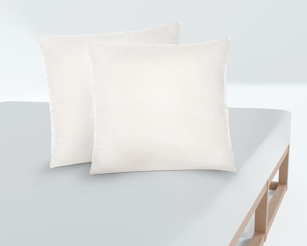 biberna Feinjersey-Spannbetttuch 0077144, natur, 2x 80x80cm Bild 3