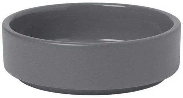 Blomus Pilar Schale, Schälchen, Schüssel, Bowl, Geschirr, Keramik, Pewter, 10 cm, 63987