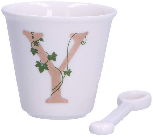 La Porcellana Bianca La Porcellana Bianca Tasse mit Löffel 75 ml Muster y P00450015Y