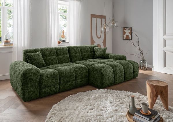 Ecksofa Bosco von Benformato - mit Tonnentaschenfederkern
