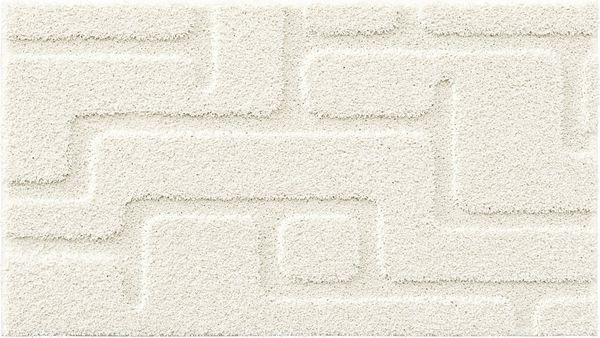Grund Badematte Riana, Badvorleger, Badezimmer Teppich, sehr weich, Höhe 20 mm, rutschhemmend beschichtet, schnell trocknend, Polyester, rechteckig, Modernes Design mit Linien in Hoch-Tief-Struktur, Made in Europe