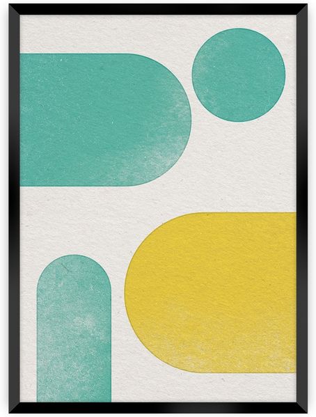 Dekoria Poster Abstract Shapes I