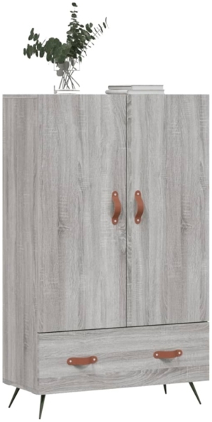 vidaXL Highboard Grau Sonoma 69,5x31x115 cm Holzwerkstoff 828210 Bild 2