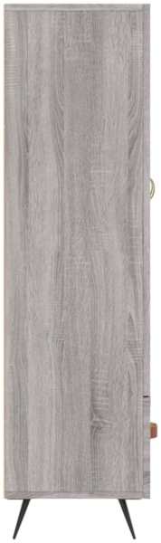 vidaXL Highboard Grau Sonoma 69,5x31x115 cm Holzwerkstoff 828210 Bild 7