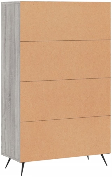 vidaXL Highboard Grau Sonoma 69,5x31x115 cm Holzwerkstoff 828210 Bild 11