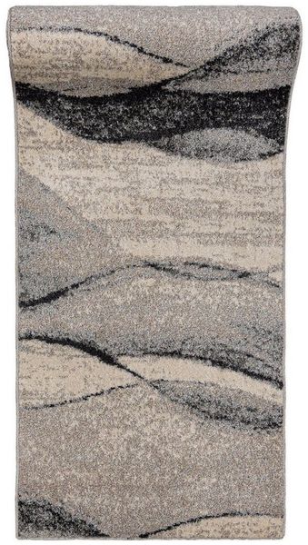 Mazovia Läufer Läufer Flurläufer Modern für Vorzimmer, Küche - Beige, 80 x 100 cm, Kurzflor, Meterware, Höhe 10 mm