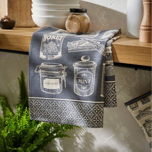 Ulster Weavers Geschirrtuch Herbs & Spices, (1-tlg, 1-teilig), 100% Baumwolle 48x74cm Küchentuch