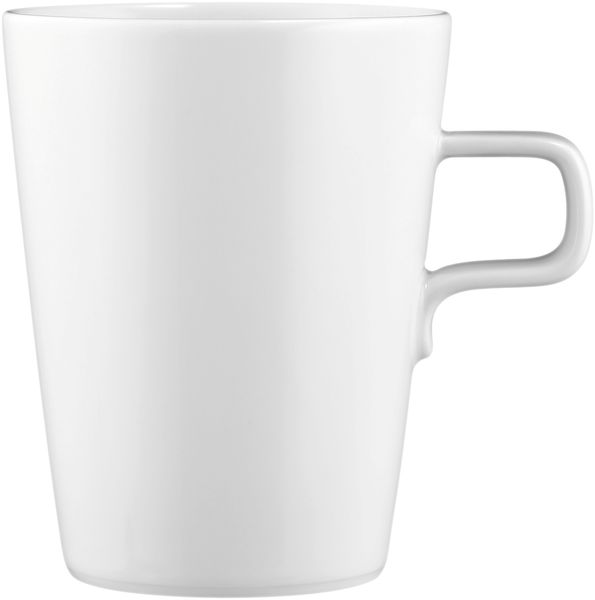 Becher mit Henkel 0,45 l No Limits Weiss Seltmann Weiden Becher - MikrowelleBackofen geeignet, Spülmaschinenfest Bild 2