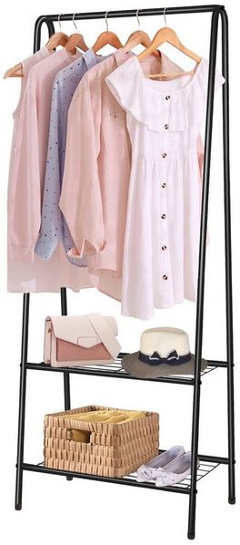 Youyijia Kleiderständer Clothes Rack Metal Clothes Rail 60 cm x 151 cm Small Coat Stand