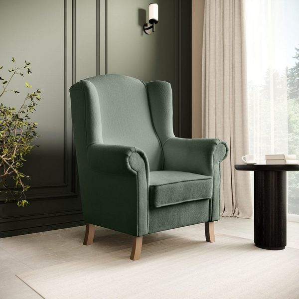 Beautysofa Ohrensessel LEONARDO Sessel Wohnzimmersessel, Fernsehsessel
