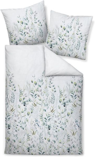 Janine Bettwäsche Mako-Satin98123 06, Mako-Satin, mit Reissverschluss