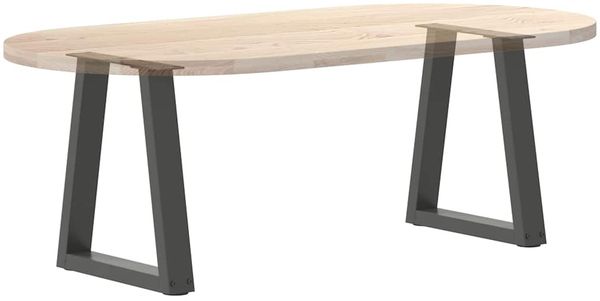 vidaXL Couchtischbeine V-Form 2 Stück Anthrazit 28x(42-43,3) cm Stahl 4012542 Bild 8