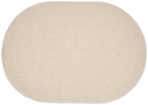vidaXL Teppich ZIZUR Creme 170 x 120 cm Polypropylen 42000865