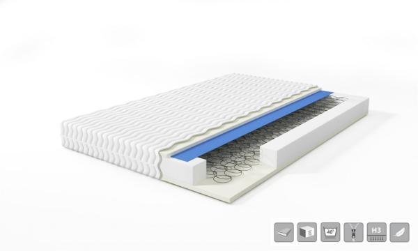 Polsterbett Bett VERONA Komplettset Kunstleder Vintage Braun 120x200 cm Bild 5