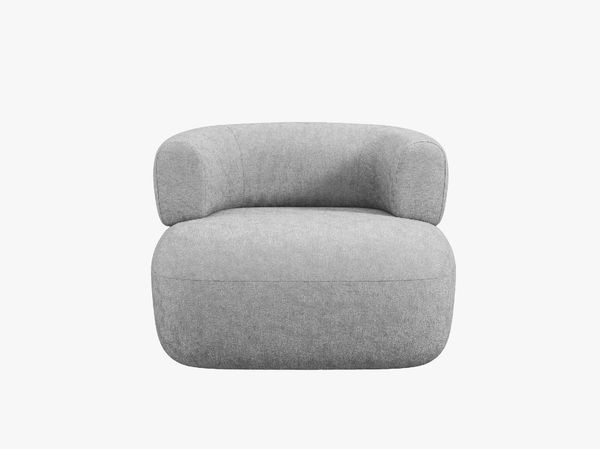 Micadoni Sessel Jenny Chenille Perfect Harmony Silber