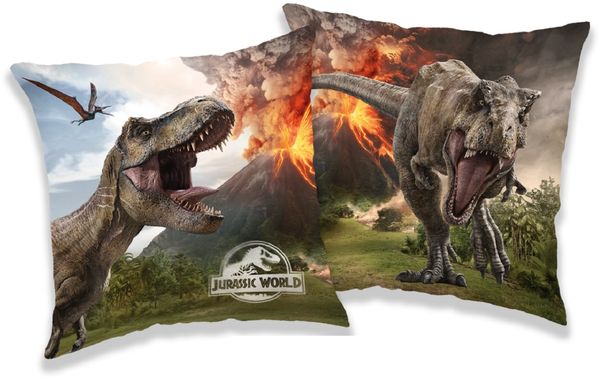 Jurassic World Volcano Kissen Kuschelkissen 40x40 cm für Sofa & Bett
