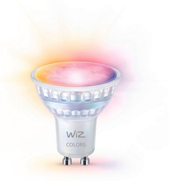 WiZ White & Color GU10 Tunable 60W Glas Einzelpack.