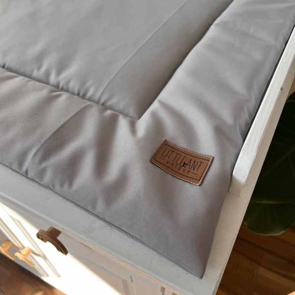 LittleANTunique Wickelauflage WICKELTISCHAUFLAGE, WICKELUNTERLAGE ABWISCHBAR GRAU Bild 3