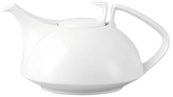 Teekanne klein TAC Gropius Weiss Rosenthal Studio Line Teekanne - Mikrowelle geeignet, Spülmaschinenfest