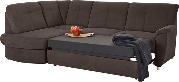 sit&more Ecksofa Sonoma L-Form, wahlweise mit Bettfunktion und Bettkasten