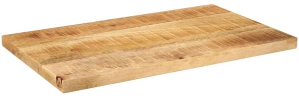 vidaXL Tischplatte 40x20x3,8 cm Rechteckig Raues Massivholz Mango 371355