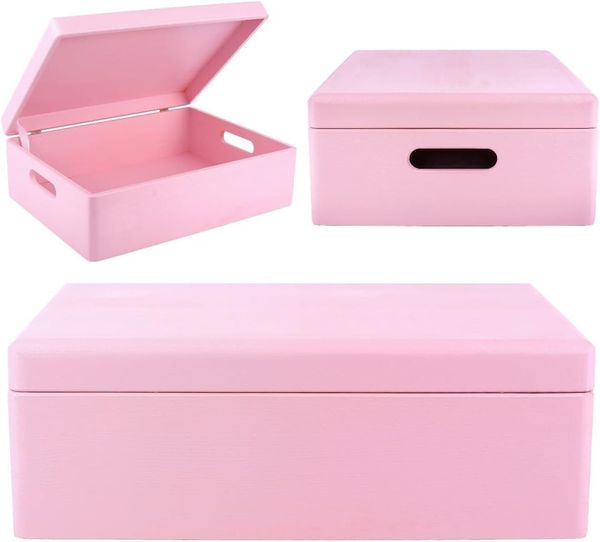 Creative Deco Aufbewahrungsbox Große mit Deckel 40x30x14 cm (1cm) Bild 3