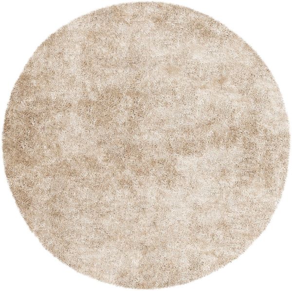 Bruno Banani Hochflor-Teppich Dana Teppich, Kundenliebling, rund, Höhe: 30 mm, unifarben, Mikrofaser Teppiche, Wohnzimmer, Schlafzimmer, Esszimmer
