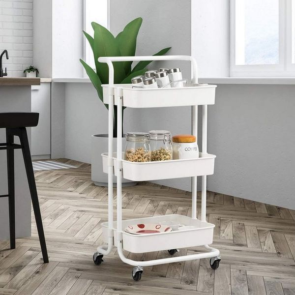 COSTWAY Küchenwagen, 3 Regale