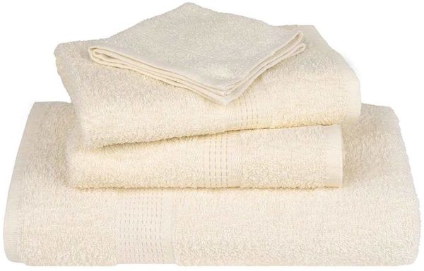 vidaXL Badetücher FROGN 10 Stk. Creme 100x150 cm 360 g/m² 137006 Bild 4
