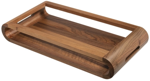 ArteLegno ArteLegno doppelseitiges Walnusstablett 21 x 43 cm ALVASDMWL
